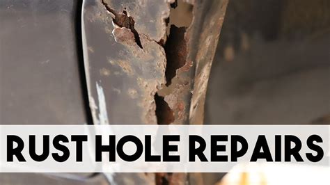 repair sheet metal|patching rust holes sheet metal.